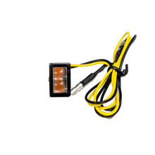 Pikipiki ndogo ya kuzuia maji ya pikipiki kugeuza blinker nyepesi ya taa ya pikipiki ya LED