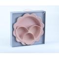 2 pack flower shape serving plate