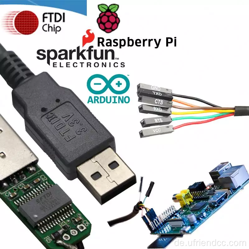 OEM -USB zu TTL Serienkabel -Anschlussende