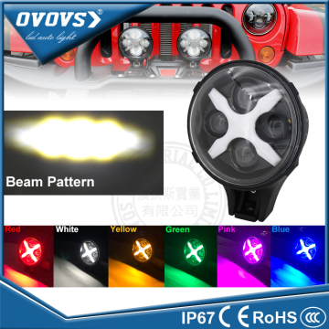 2016 New Product 6inch Headlight 60W 4D 12 Volt Offroad Led Driving Work Lights for J-eep