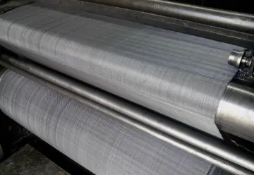 Square Opening Black Wire Mesh Cloth