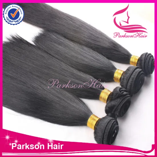 2014 Popular style 6a grade quality hot sale hair 8-30inch brazilian silky straight remy human hair weft