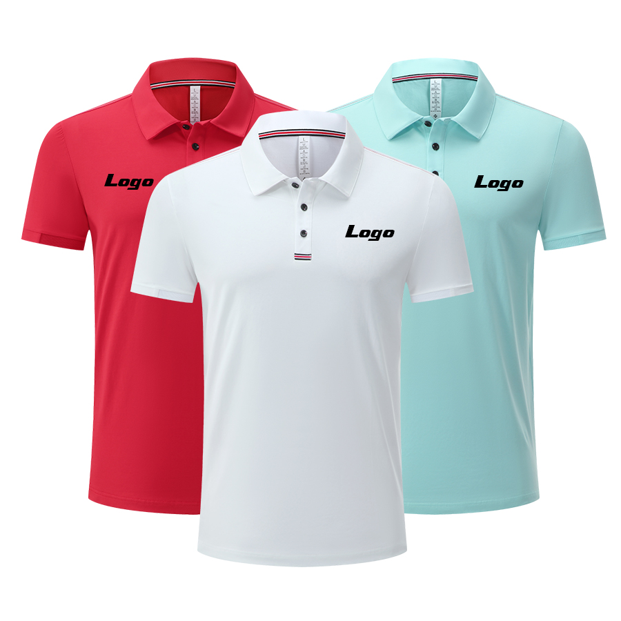 LOGO DE CAMISA POLO Camisa de golf deportiva transpirable