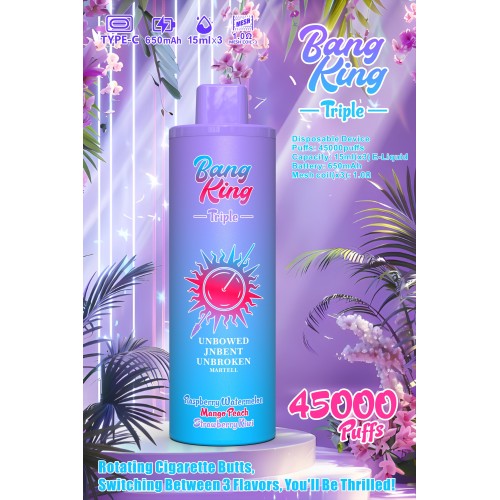 Pembuangan vape bang king triple 45k