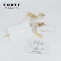 Forte Highlend Luxury Custom Foil Logo Stock Stock