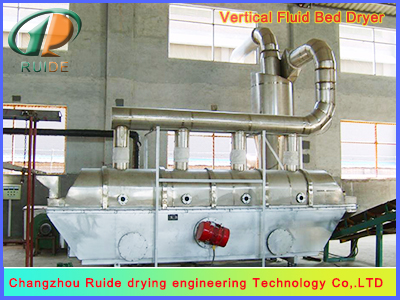 Vibrating fluidized bed dryers of boric acid