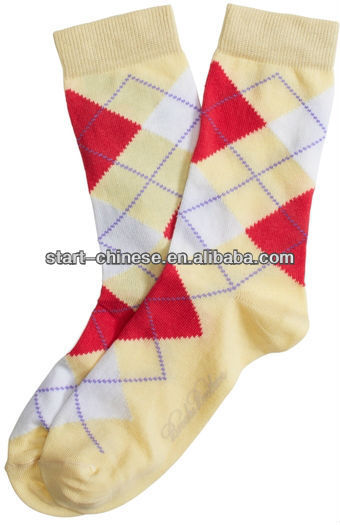 New Design Argyle Sock/ Argyle Ankle or crew socks