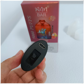 R&amp;M Bar atingiu 9k Puffs Dispositivo vape descartável