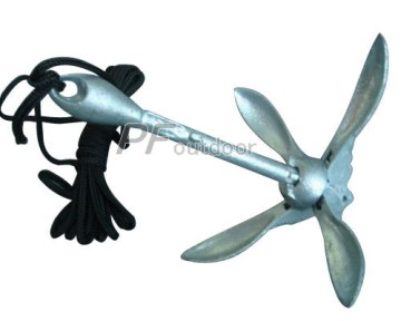 fishing kayak canoe folding anchor kit