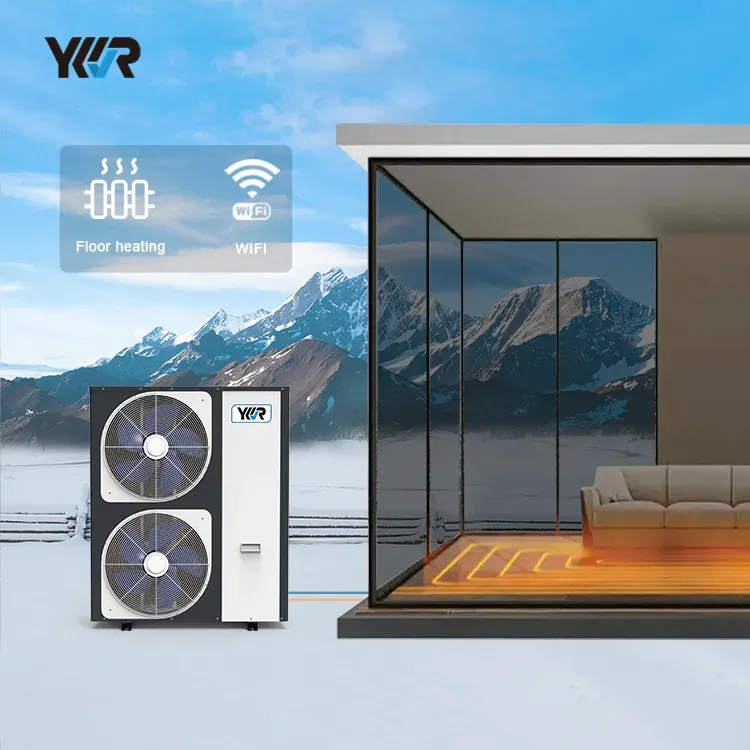10kW R32/R410A Inverter Home Heat Pump Water Air Conditioning