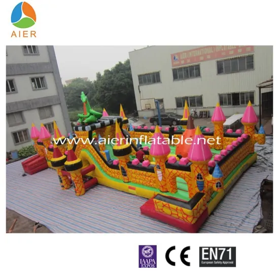 Giant Inflatable Playground , large Inflatable Bouncy Castle , Outdoor inflatable playground