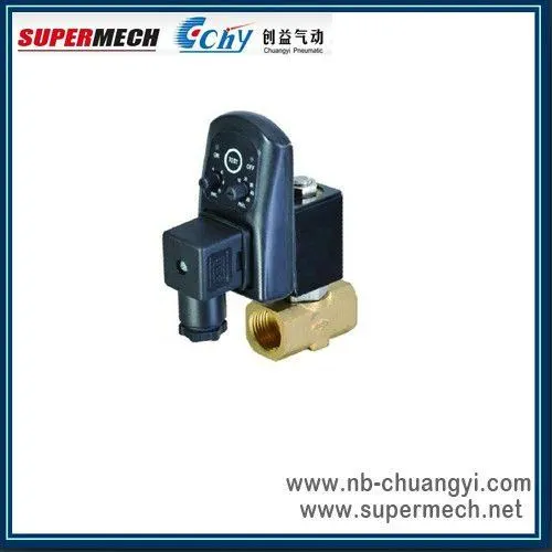 CLPT Series Brass Solenoid Valve with timer