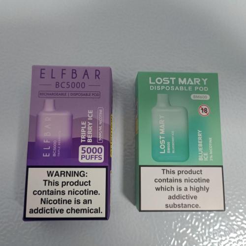 Verloren Mary BM600 Puffs Einweggerät Amerika