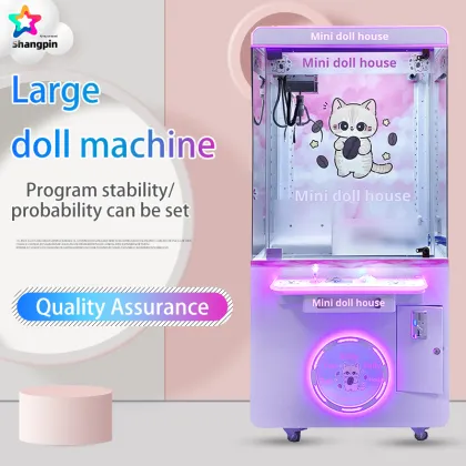 Child Mini Coin-Operated Arcade Crane Claw Machine Games