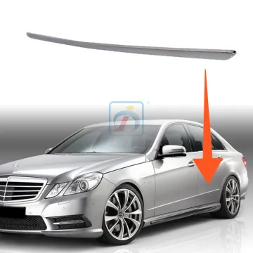 Chrome Rear Door Bright Strip Short for Mercedes-Benz E-Class 2010-2013 W212