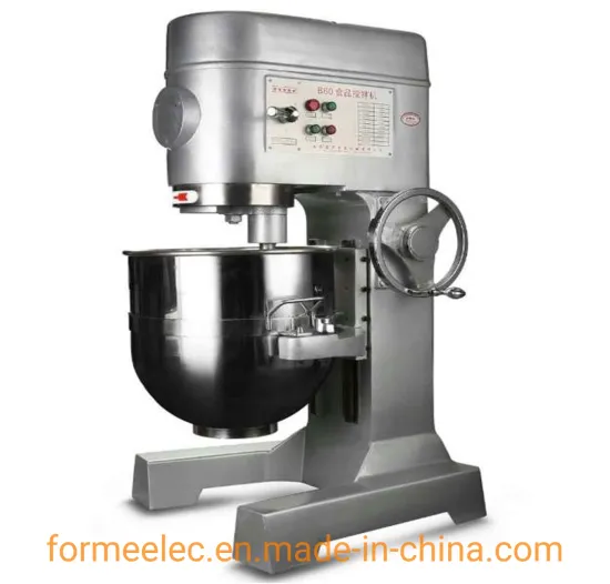 Bakery Equipment Butter Egg Milk Mixer Planetary Mixing Machine 80L Milk Blending Machine