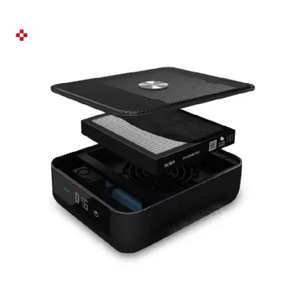 SOTO-Q1 Car Air Purifier Mini Small Purifier Portable Hepa Air Cleaner for Car