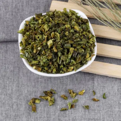 Natural Dehydrated Green Bell Pepper Powder
