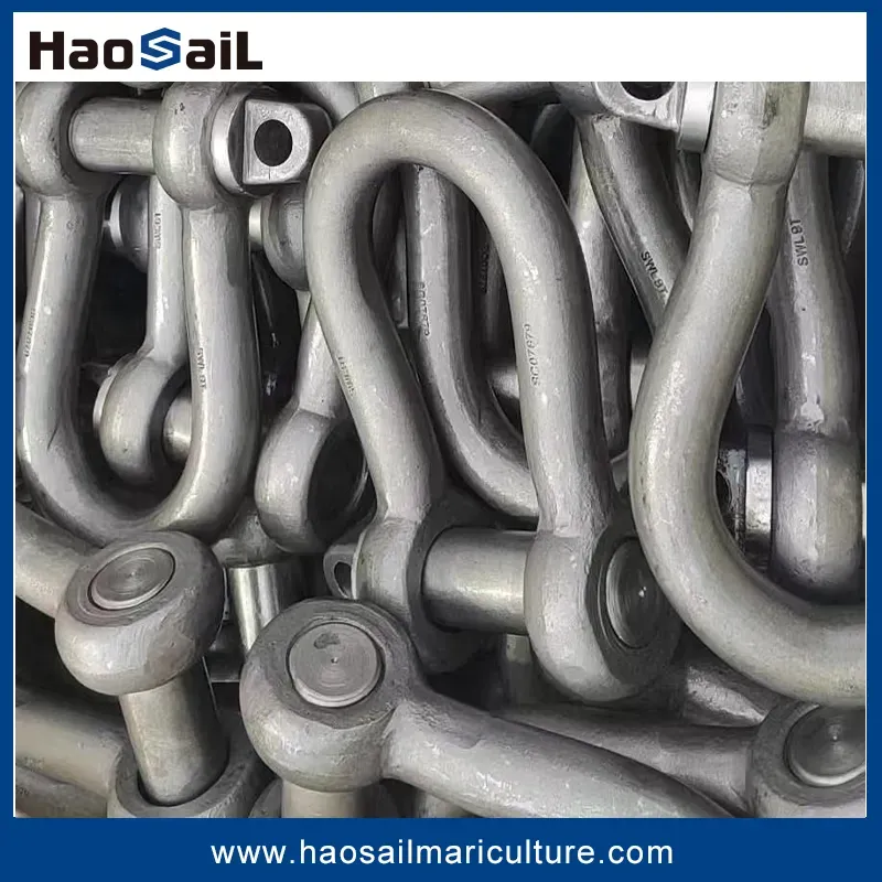 Corrosion-Resistant High-Fatigue LTM D-Type Mooring Shackle for Marine Hardware Connection