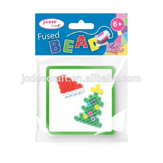 Colorful fused beads kit for kids