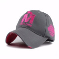 Gorra de béisbol parasol Gorra con letras M Gorra casual