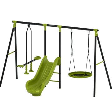 2024 Factory Toddler Swing and Seesaw Set for Indoor and Outdoor Play