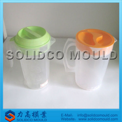 Plastic high quality injection mug cup mould maker