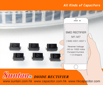 Suntan SMD Rectifier M1-M7 (SMD 4001-4007)