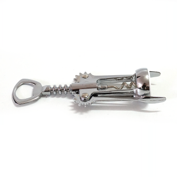 Zinc Alloy Chrome-plated Cork Opener For Wine Bottles