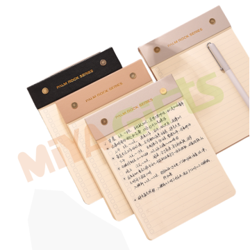 Luxurious Leather Refillable Planner - Custom Logo A4 A5 A6 Daily Weekly Notebook