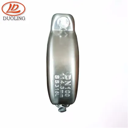 duoling FRP u joints coupling ss316 pipe