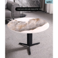 Round Silver Storage Nordic Coffee Table