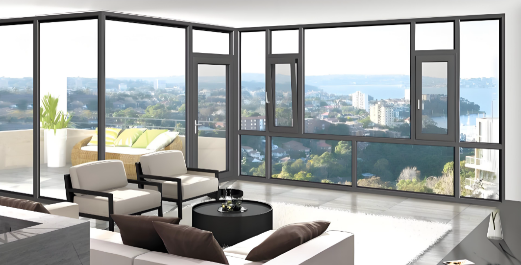 aluminium profiles window and door