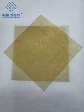 Vacuum-Compatible 24K Gold Mesh - 12"x24" Sheet for High-Vacuum Research Equipment