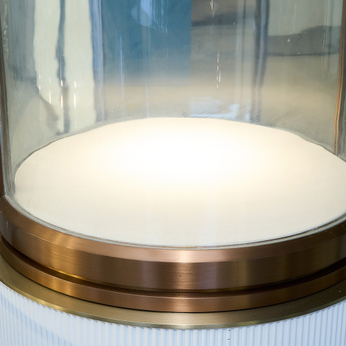 Cosmetic Counter Display Modern Minimalist Style Display Cabinet Factory