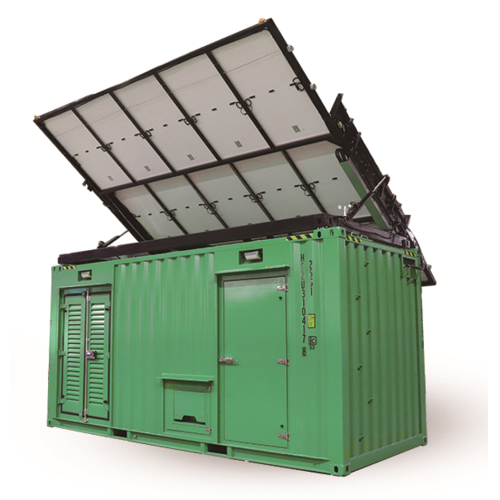 Mirco Power Station with Solar Power Battery Storage and Generators