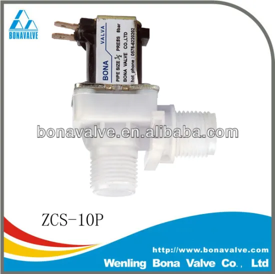 Plastic Solenoid Valve for Washing machine (ZCS-10P)