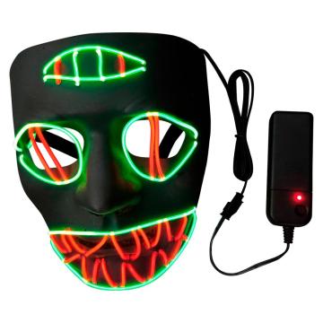 2019 High-Quality Hot-Selling Halloween LED Masks with Terrifying and Dazzling Light Patterns