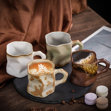 Coupe Creative en céramique - Gobelet de poterie grossière