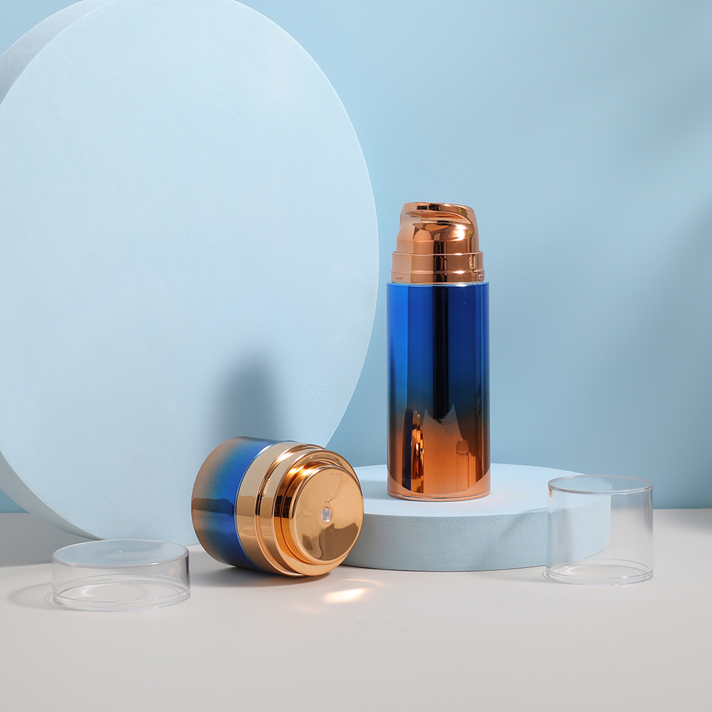 Luxury Refillable Cosmetic Jars And Airless Bottles Set