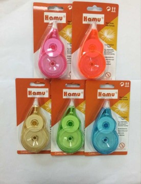 Transparency Plastic Colorful Correction Tape