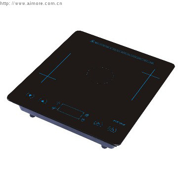 2000w black crystal Touch Control Induction Cooker