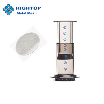 Top Selling Eco-Friendly Reusable 304 Stainless Steel Coffee Filter Discs