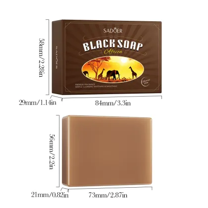 African Handmade Essential Oil Moisturizing Whitening Bath Soap