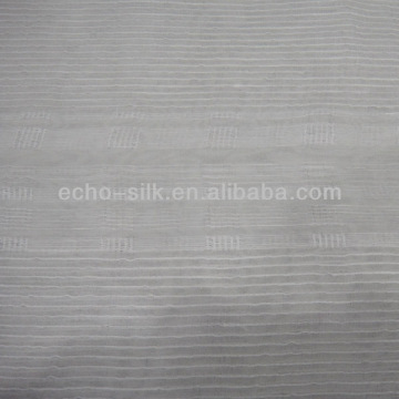 Silk Linen Stripe Crepe