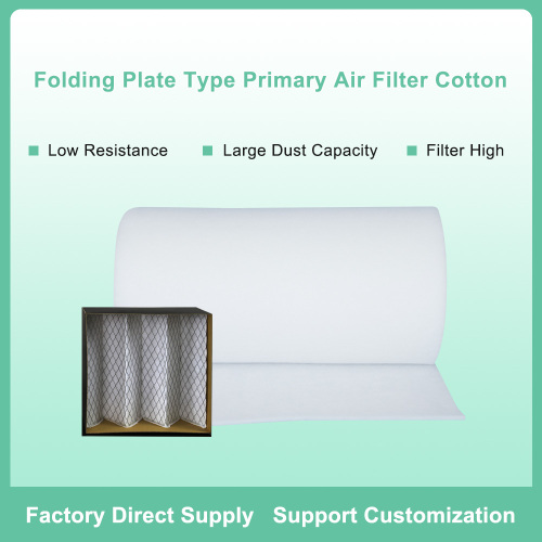 Precio razonable algodón de filtro de aire primario