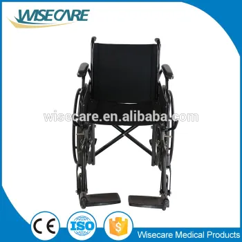 Lightweight Aluminum folding Wheelchair Hospital wheelchair for elderly