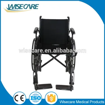 Lightweight Aluminum folding Wheelchair Hospital wheelchair for elderly