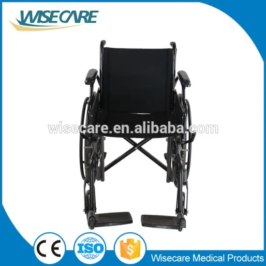 Lightweight Aluminum folding Wheelchair Hospital wheelchair for elderly