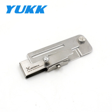 Industrial Sewing Machine Accessories: Zipper Clip Gauge, Sewing Aid, and Hemmer Guide for 1 Needle Machines